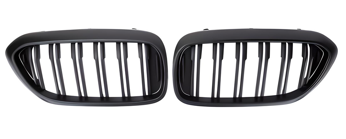 Black Dual Slat Kidney Grilles - G30