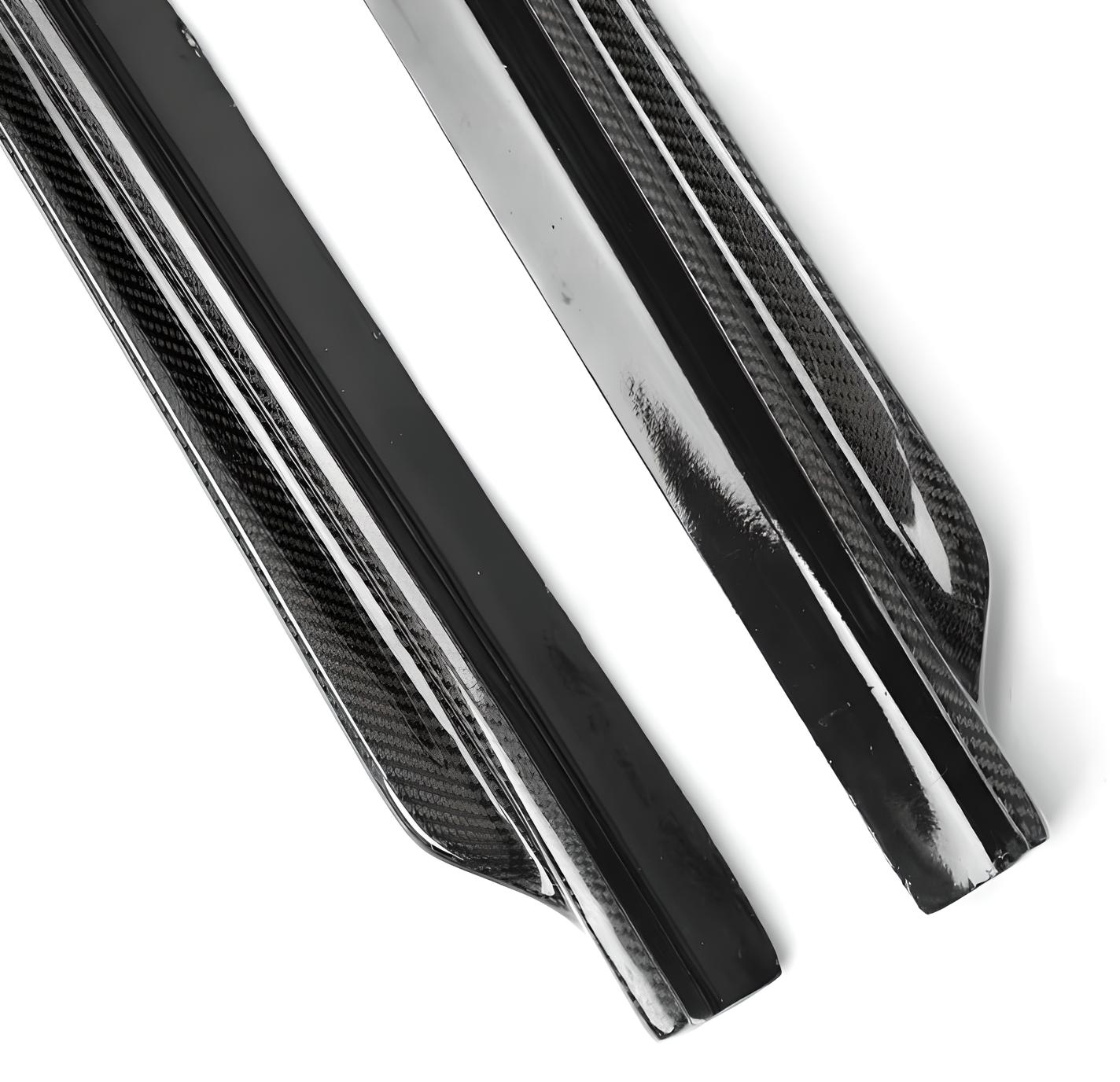 3D Style Carbon Fiber Side Skirts - F10 M5
