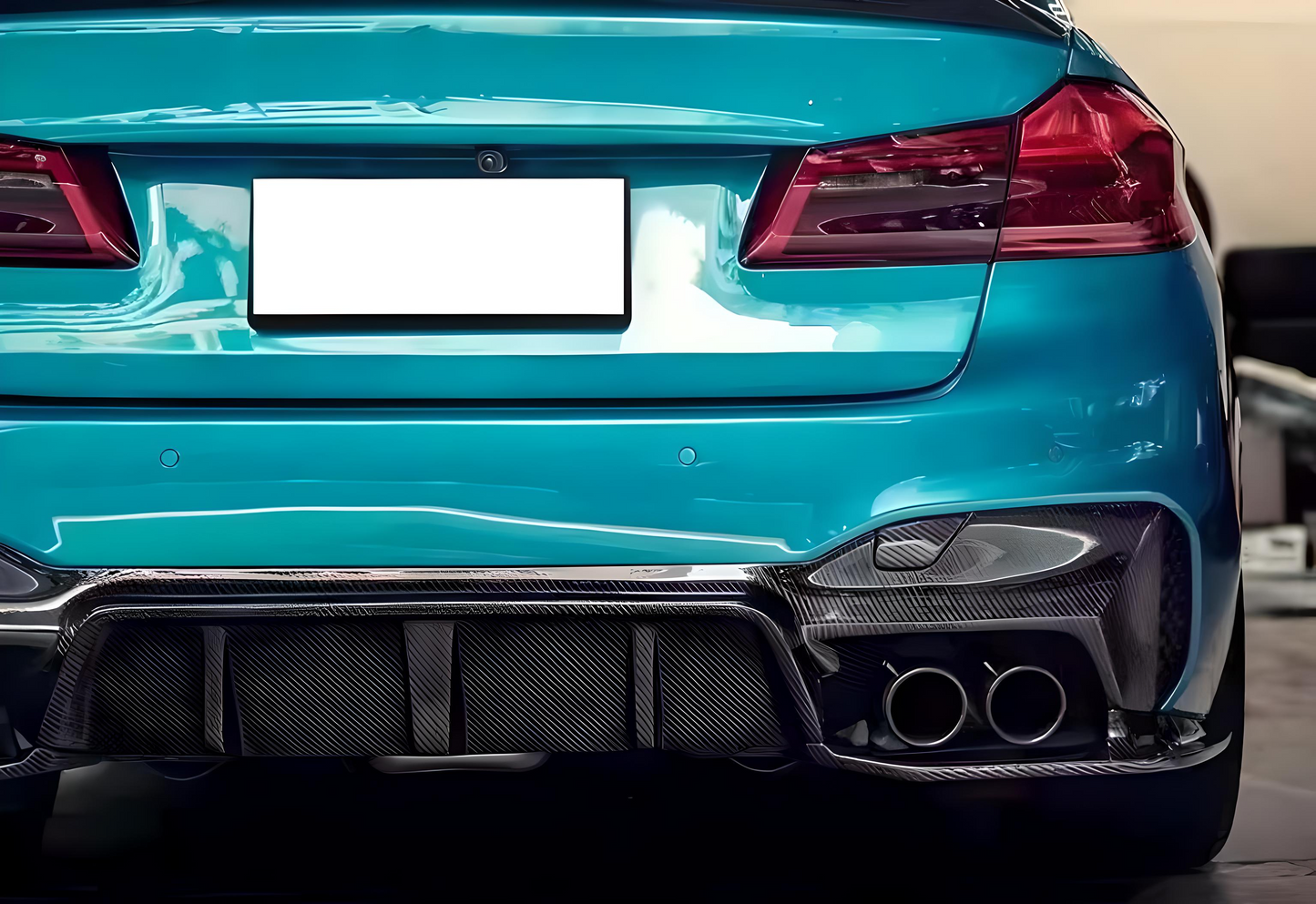 3D Style Carbon Fiber Diffuser - F90/G30 M5 & 5 Series