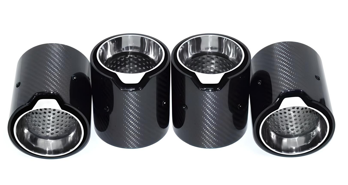 F8X Carbon Fiber Exhaust tips