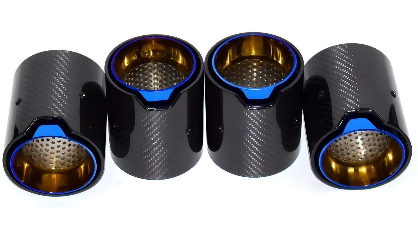 F8X Carbon Fiber Exhaust tips