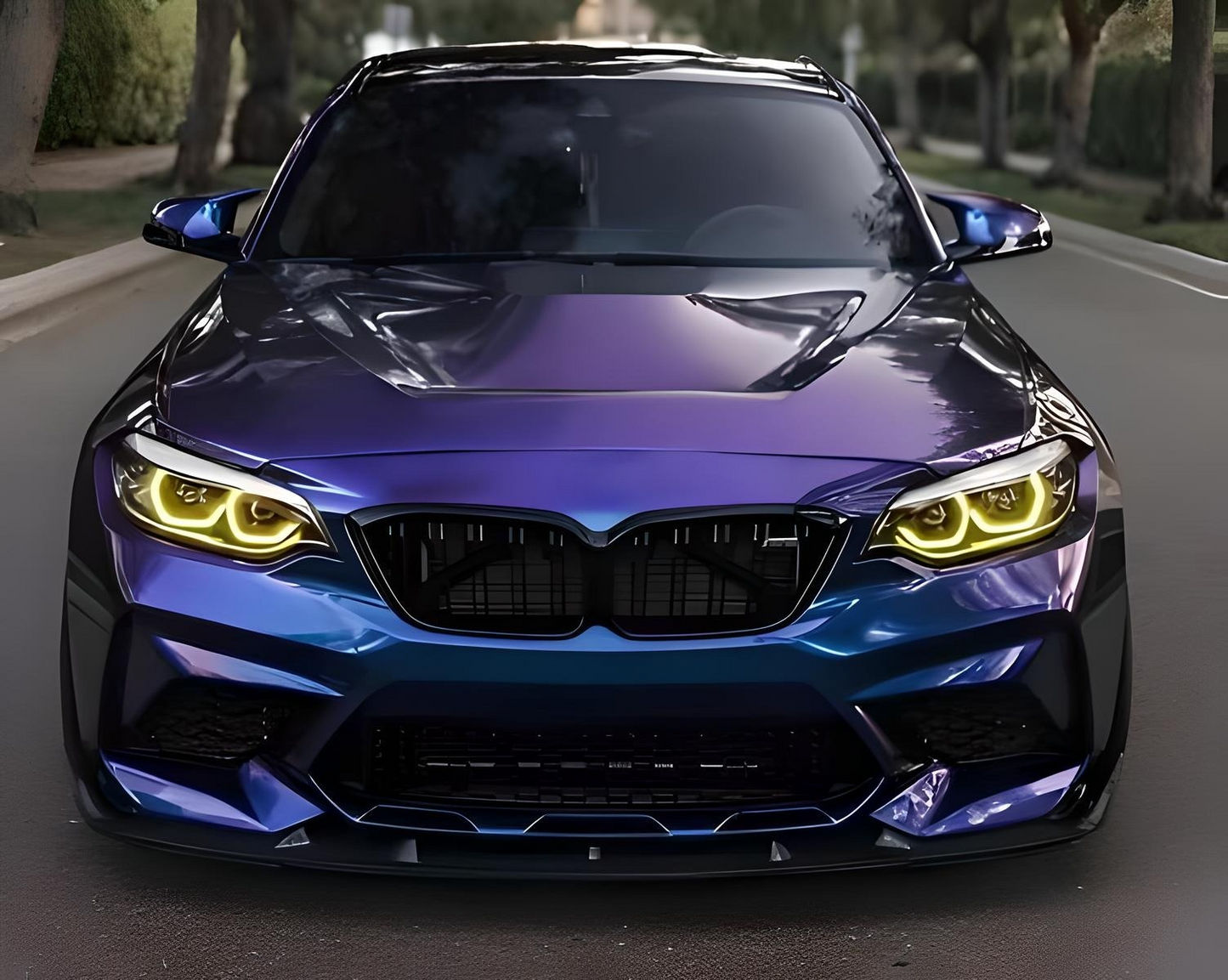CSL Yellow Headlight DRL Modules - F87/F22 M2 & 2 Series