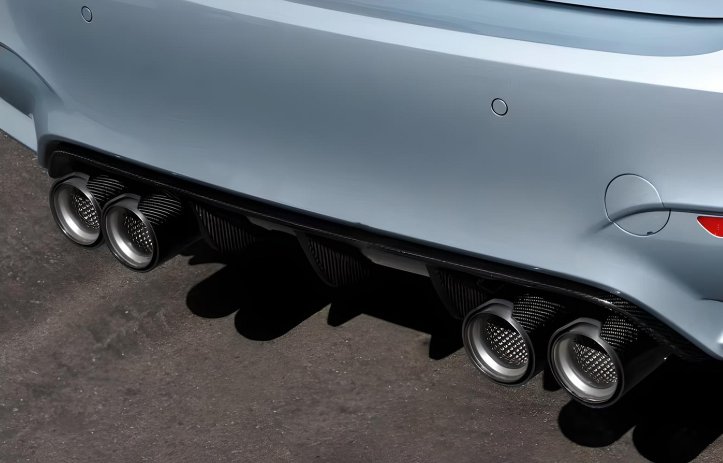 F8X Carbon Fiber Exhaust tips