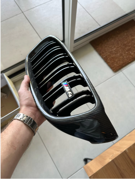 F8x Dual Slat Carbon Fiber Grilles