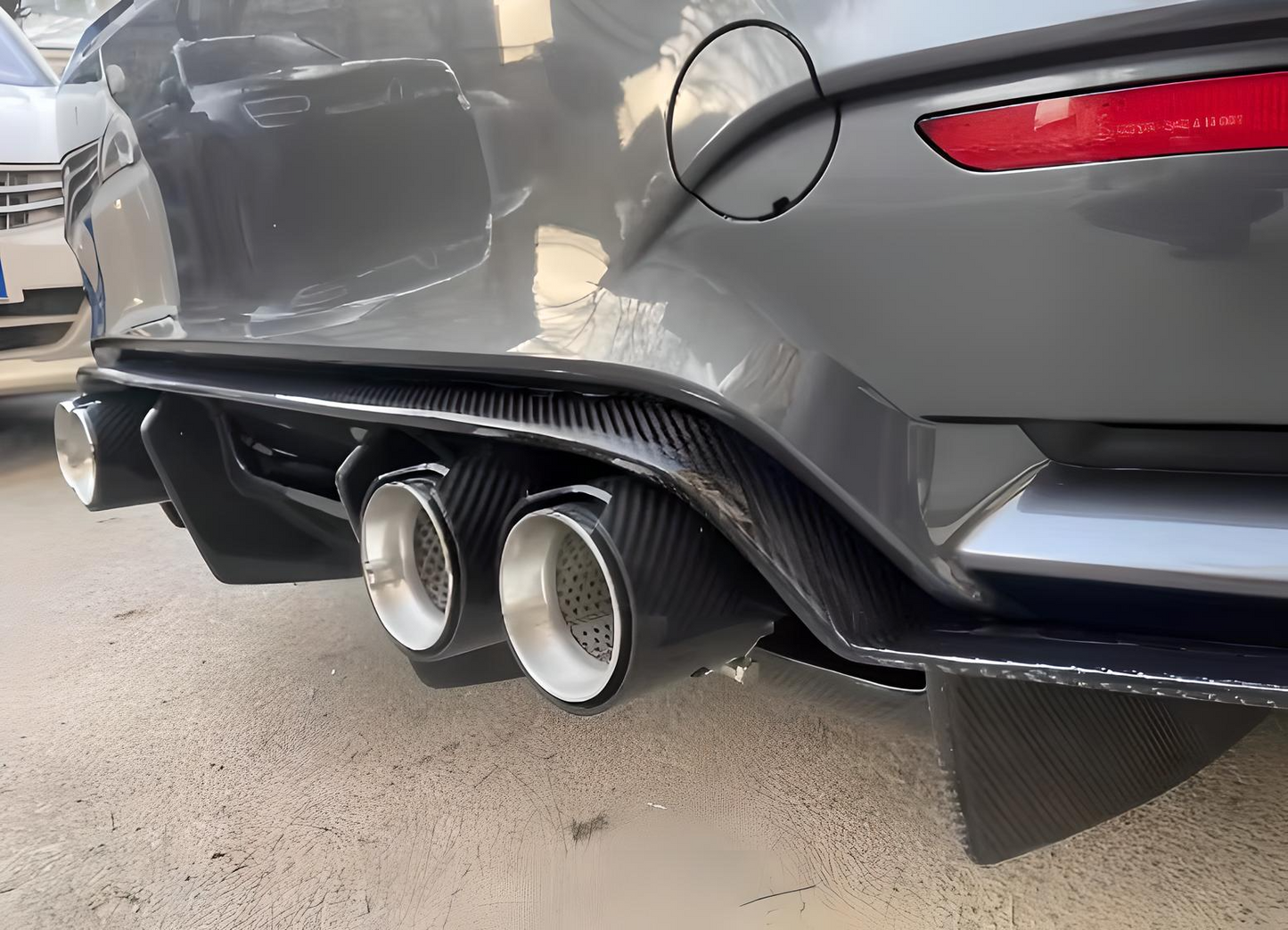 F8X Carbon Fiber Exhaust tips