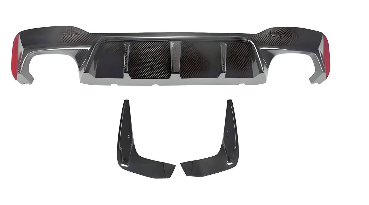 3D Style Carbon Fiber Diffuser - F90/G30 M5 & 5 Series