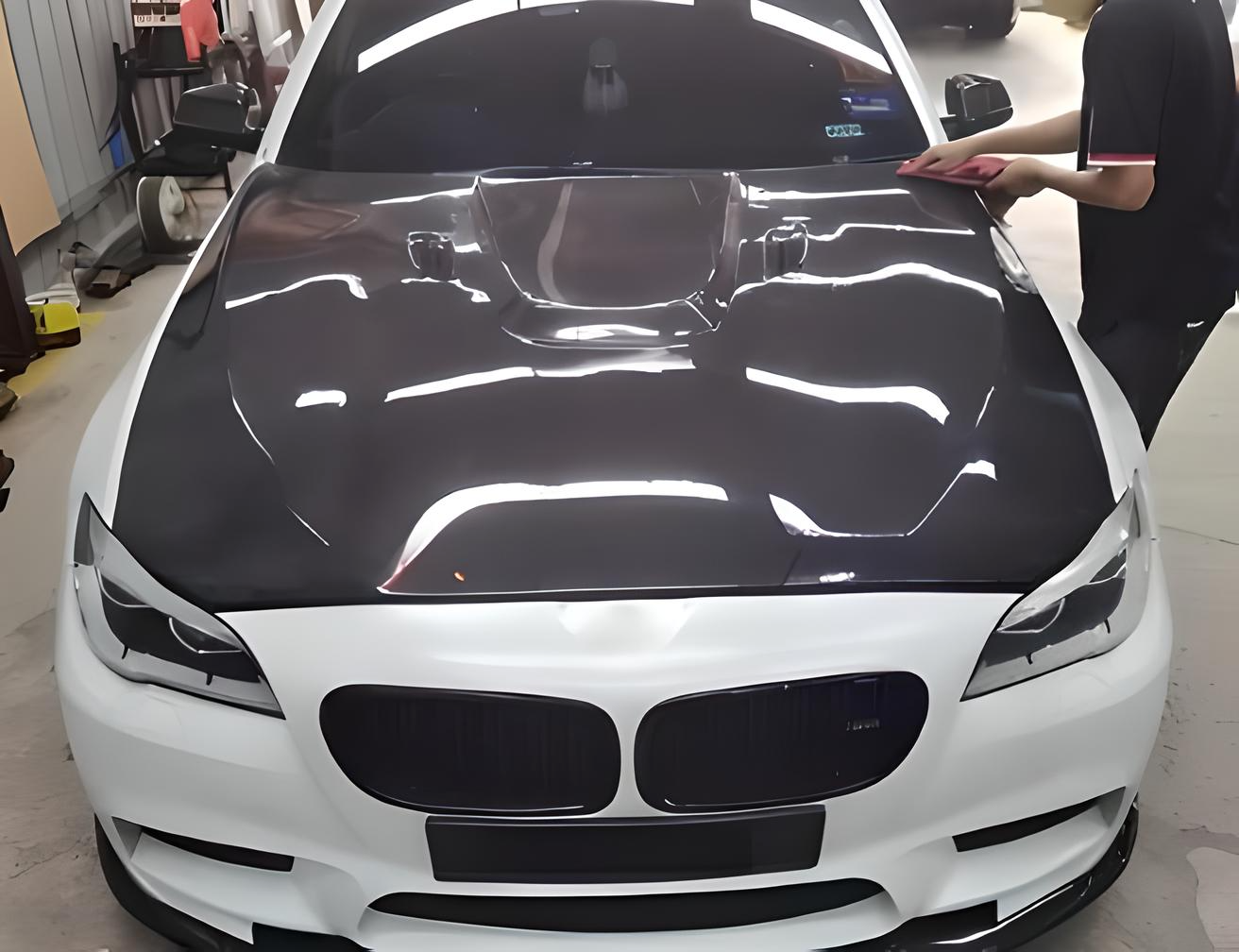 M5 Style Carbon Fiber Hood - F10 5 Series