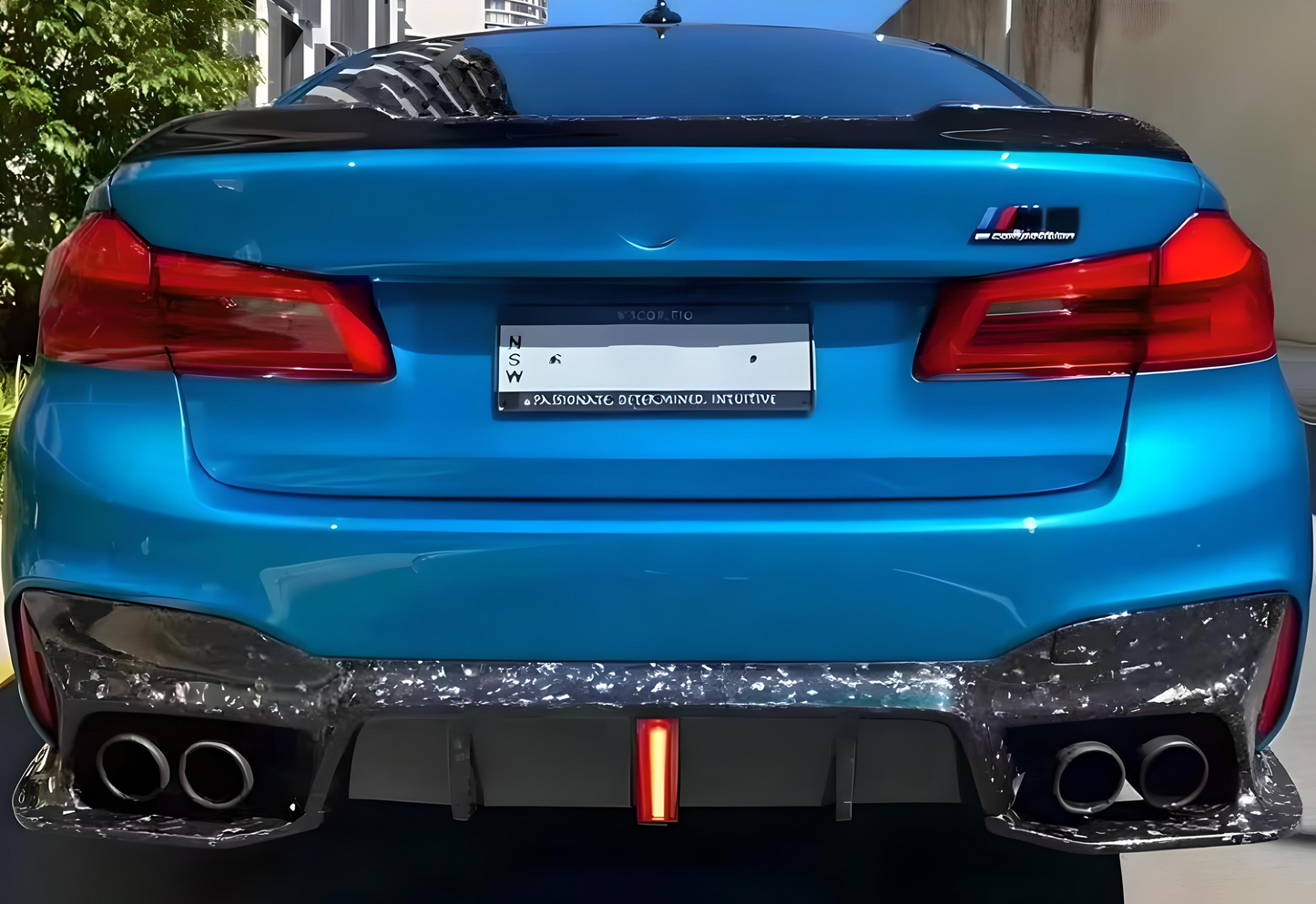 3D Style Carbon Fiber Diffuser - F90/G30 M5 & 5 Series